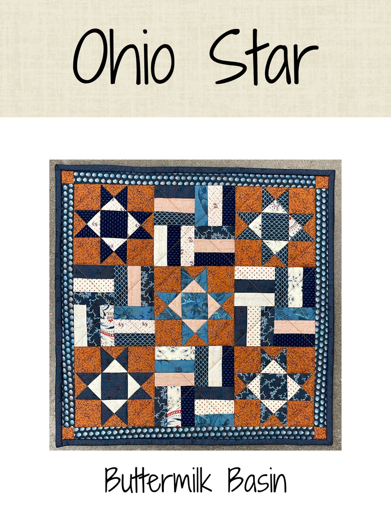 Vermont State Quilt Pattern (and optional fabric bundles)