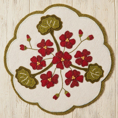 A Round the Year Wool Applique - April - 705333563344