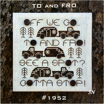 To & Fro Cross Stitch – Buttermilk Basin
