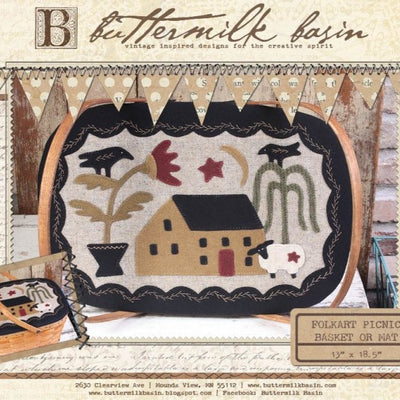Wool Applique Kit: Bee Hive by Buttermilk Basin - Country Treasures Quilt  Shop