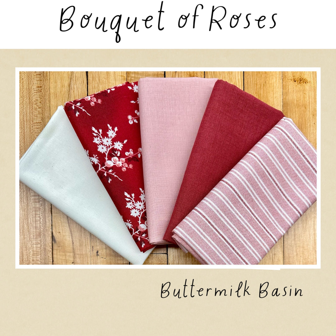 Bouquet of Roses Fat Quarter Bundle