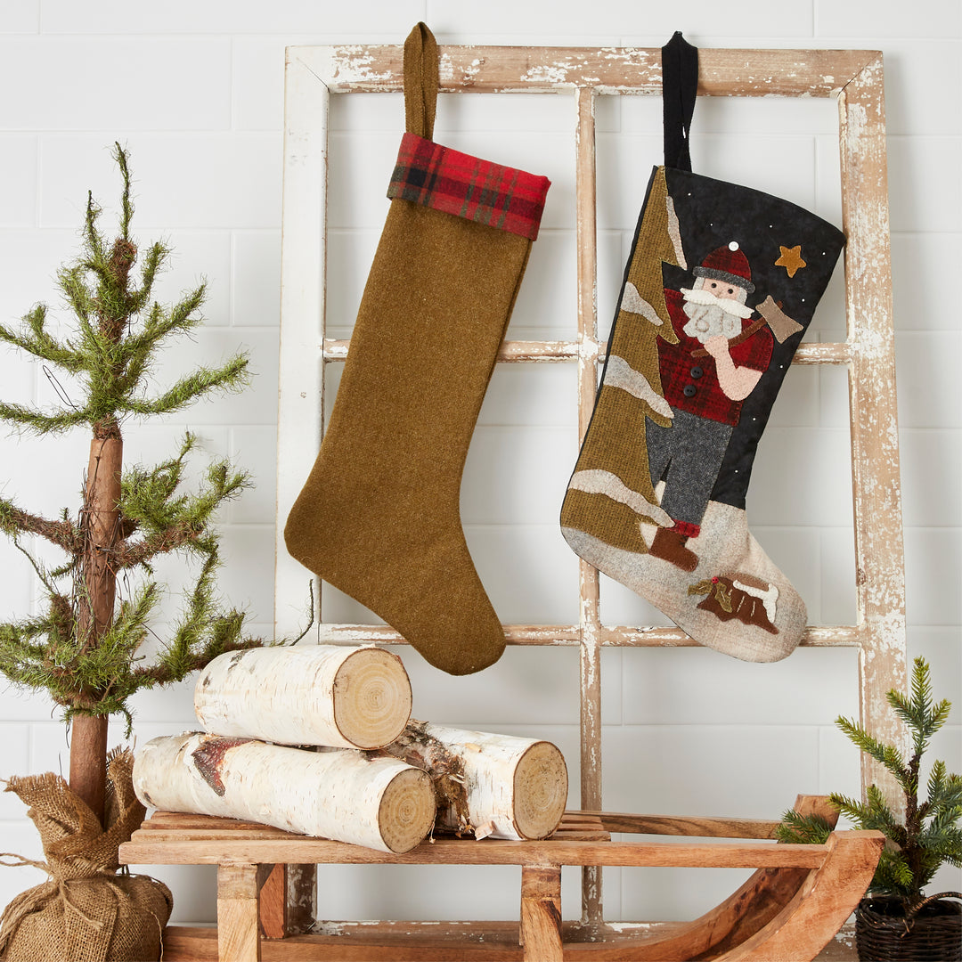 ranch dressing christmas stocking Lumberjack Stockings Cattle brand