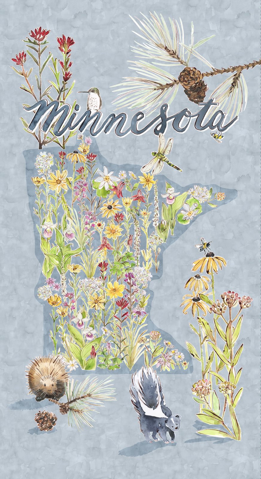 Sweet top and simple Quilt Minnesota Kit